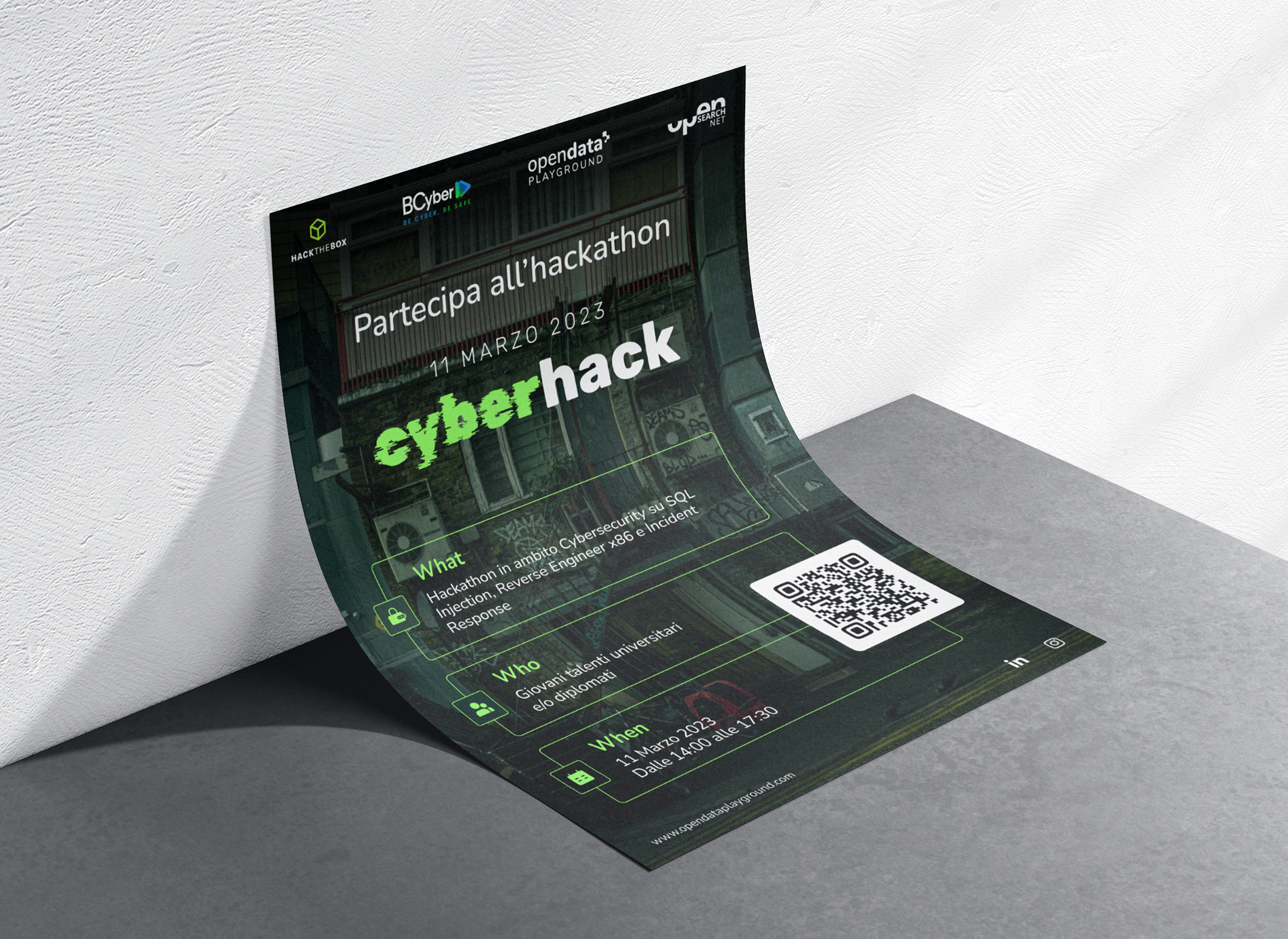 CyberHack, Event Flyer